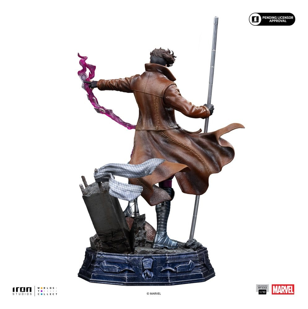 Marvel Gambit Unleashed Art Scale Statue 1/10 Gambit 28 cm [5]