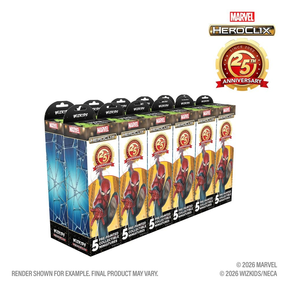 Marvel HeroClix: 25th Anniversary Booster Brick (12) [7]