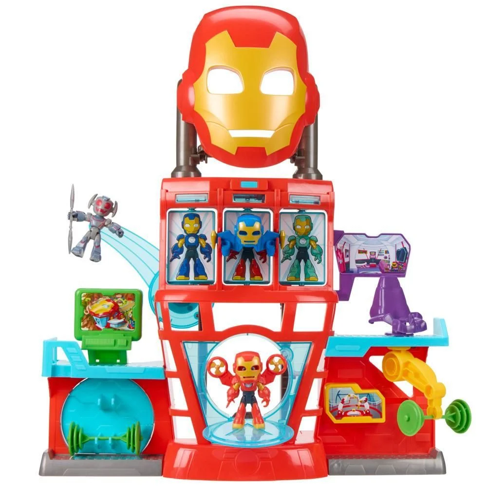Marvel Iron Man Iron Quarters - Set de Joaca Interactiv [8]