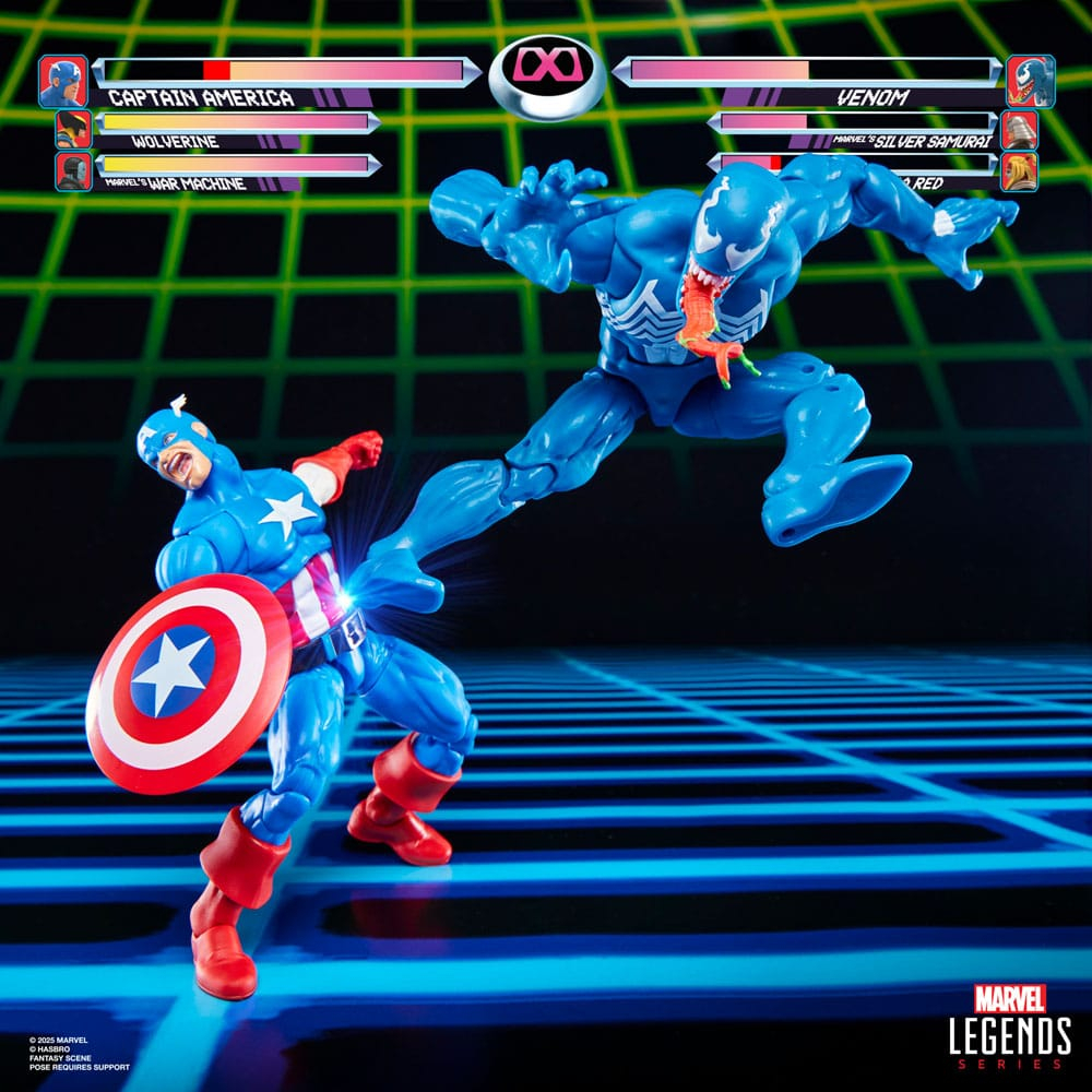 Marvel Legends Gamerverse Action Figure 2-Pack Captain America vs. Venom 15 cm [3]