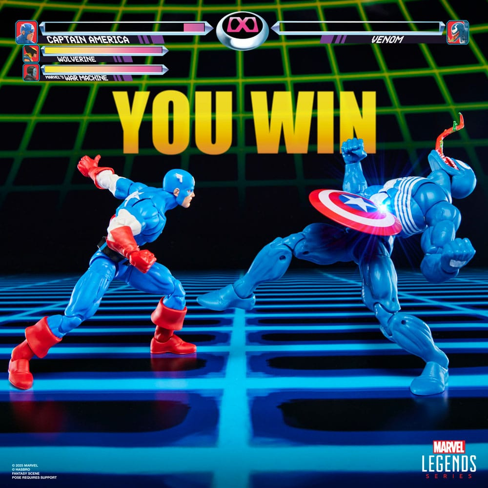 Marvel Legends Gamerverse Action Figure 2-Pack Captain America vs. Venom 15 cm [5]