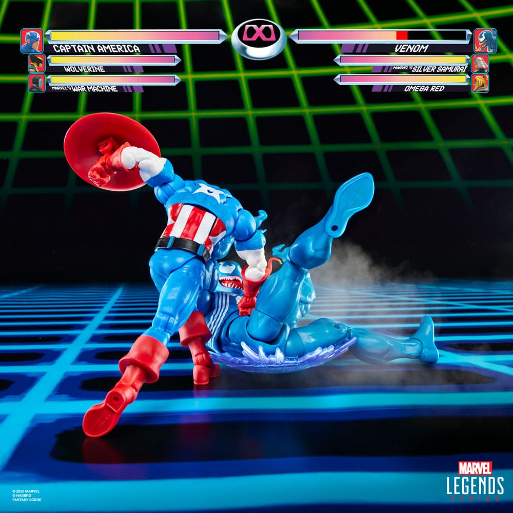 Marvel Legends Gamerverse Action Figure 2-Pack Captain America vs. Venom 15 cm [2]