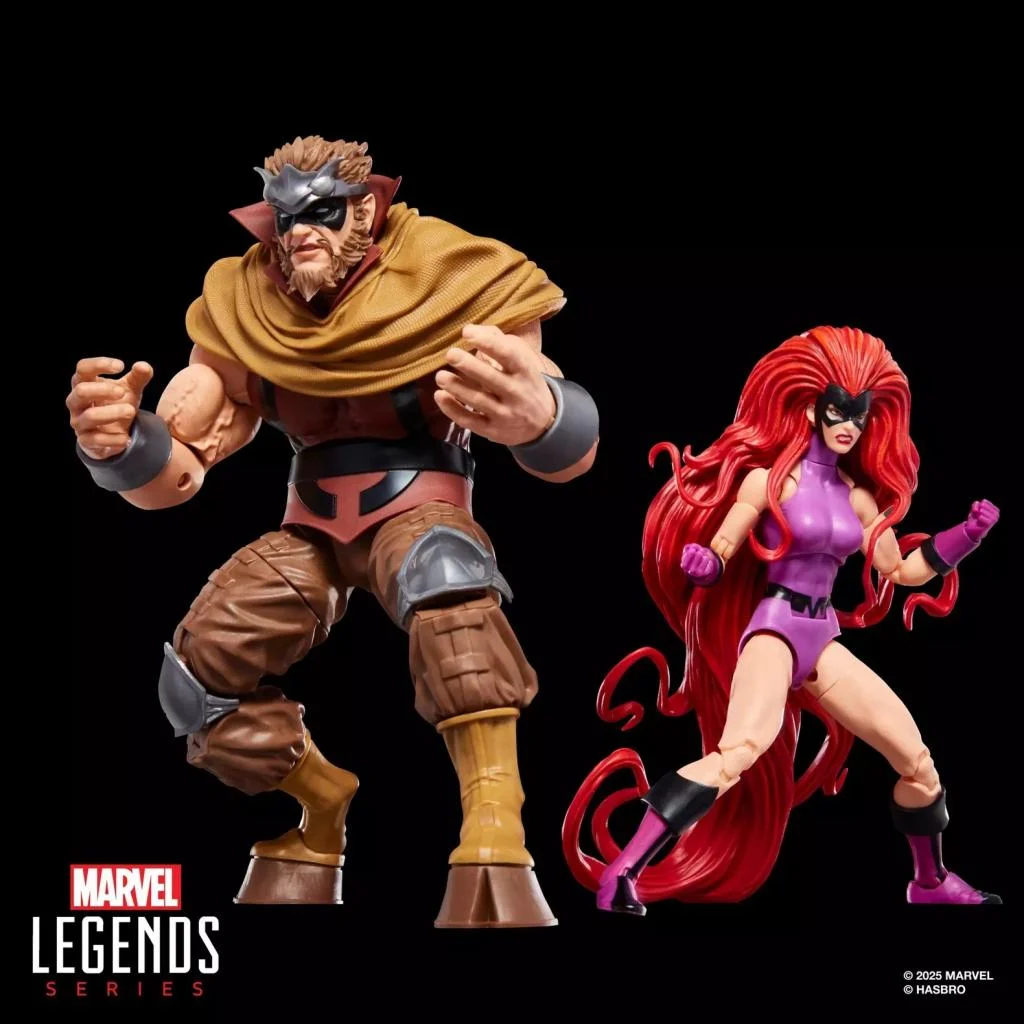 Marvel Legends Inhumans Medusa & Gorgon Figurine Set 15 cm Hasbro [6]