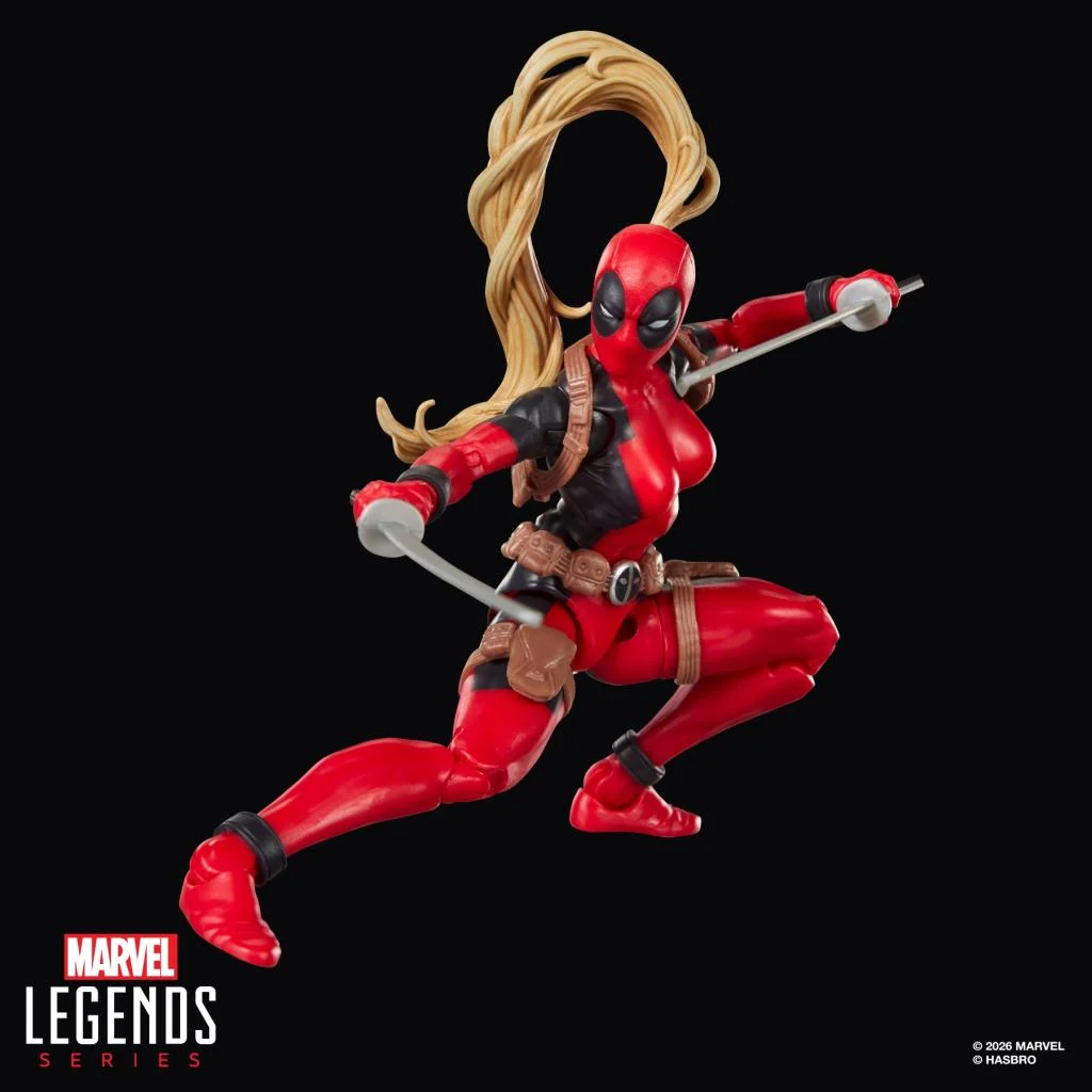 Marvel Legends Lady Deadpool 15 cm - Figurina Hasbro BAF Marvel's Box [3]