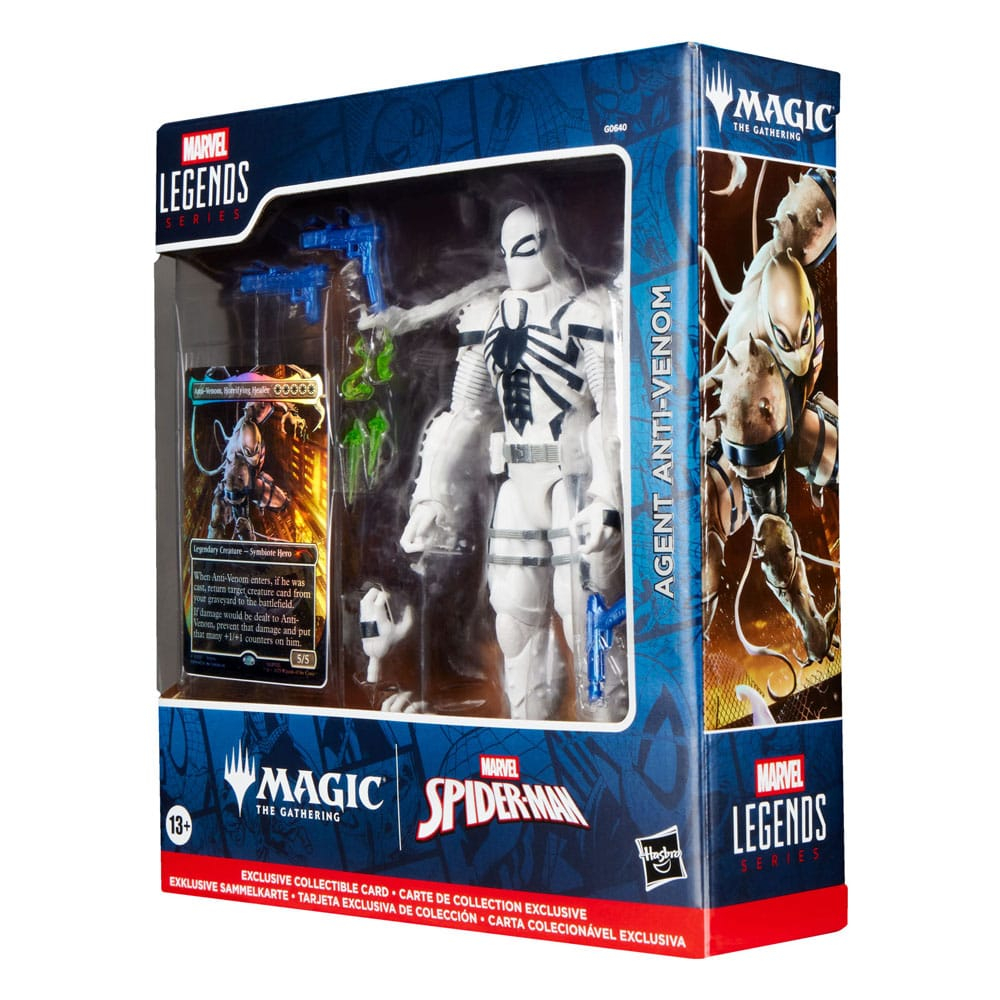 Marvel Legends Magic: The Gathering Action Figure Agent Anti-Venom (plus Exclusive Foil Card) 15 cm [2]