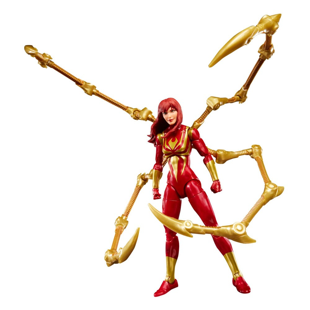 Marvel Legends Mary Jane Iron Spider + Magic Foil Card 15 cm [3]