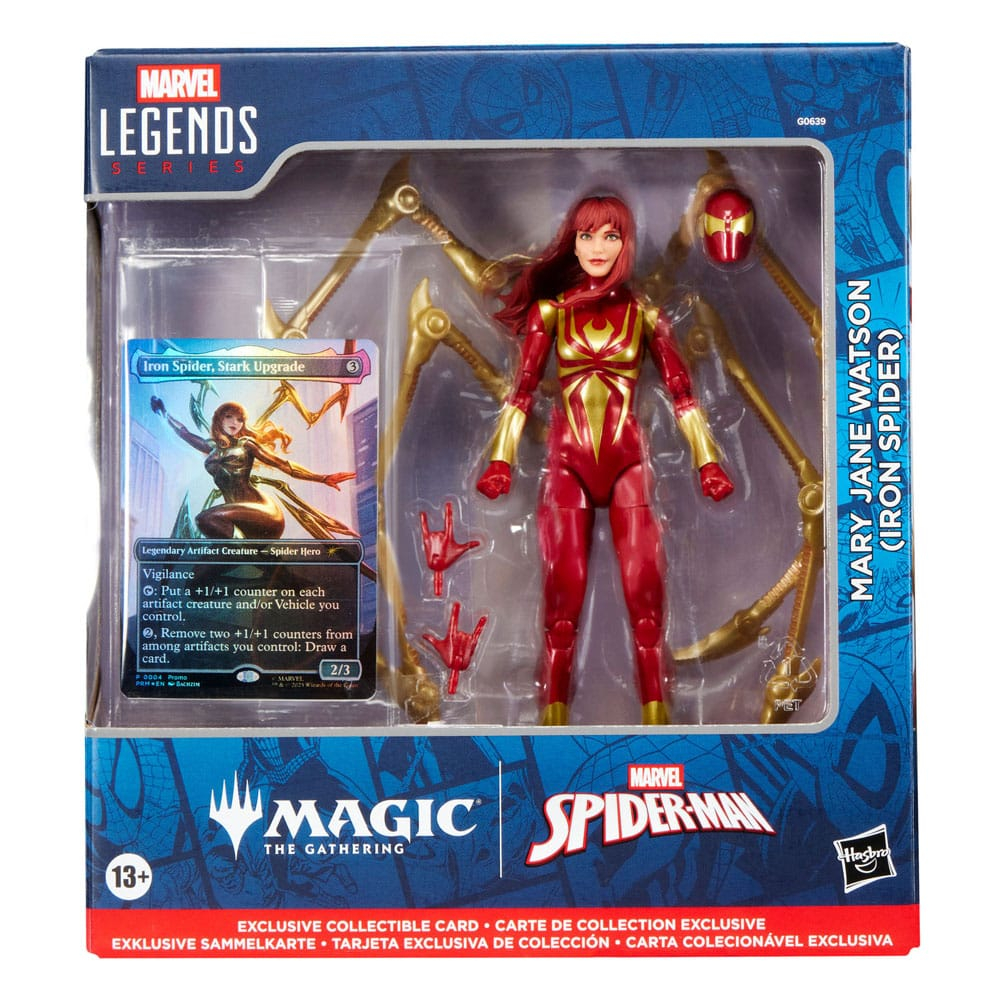 Marvel Legends Mary Jane Iron Spider + Magic Foil Card 15 cm [1]