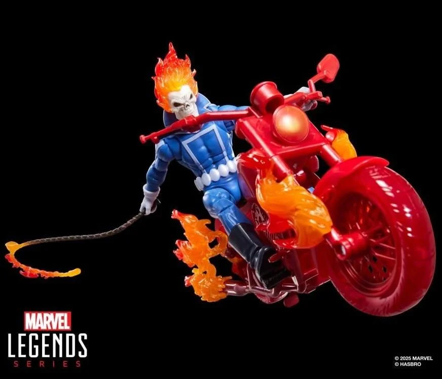 Marvel Legends Series Ghost Rider cu Motocicleta Action Figure 15 cm [3]