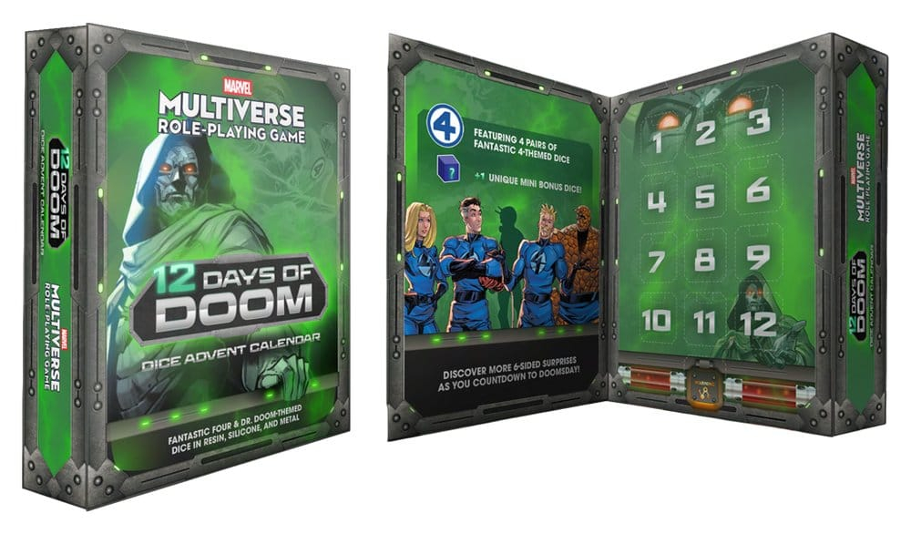 Marvel Multiverse RPG Advent Calendar 12 Days of Doom Dice [2]