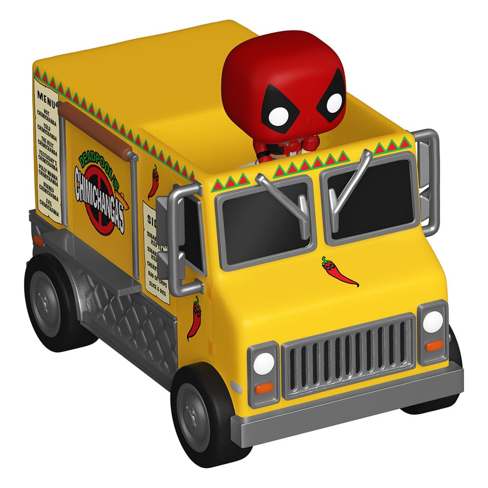 Marvel POP! Rides Vinyl Figure Deadpool w/Chimichanga Truck 2,5 cm [5]