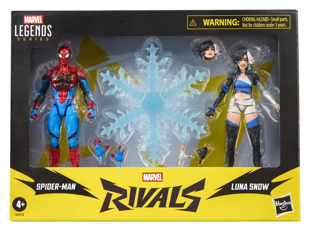 Marvel Rivals Marvel Legends Action Figure 2-Pack Spider-Man & Luna Snow 15 cm [4]