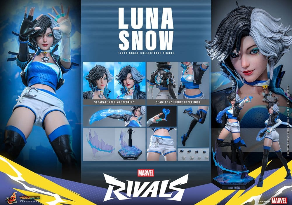 Marvel Rivals Videogame Masterpiece Action Figure 1/6 Luna Snow 28 cm [25]