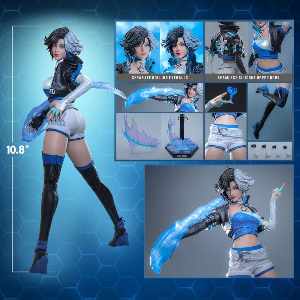 Marvel Rivals Videogame Masterpiece Action Figure 1/6 Luna Snow 28 cm [2]