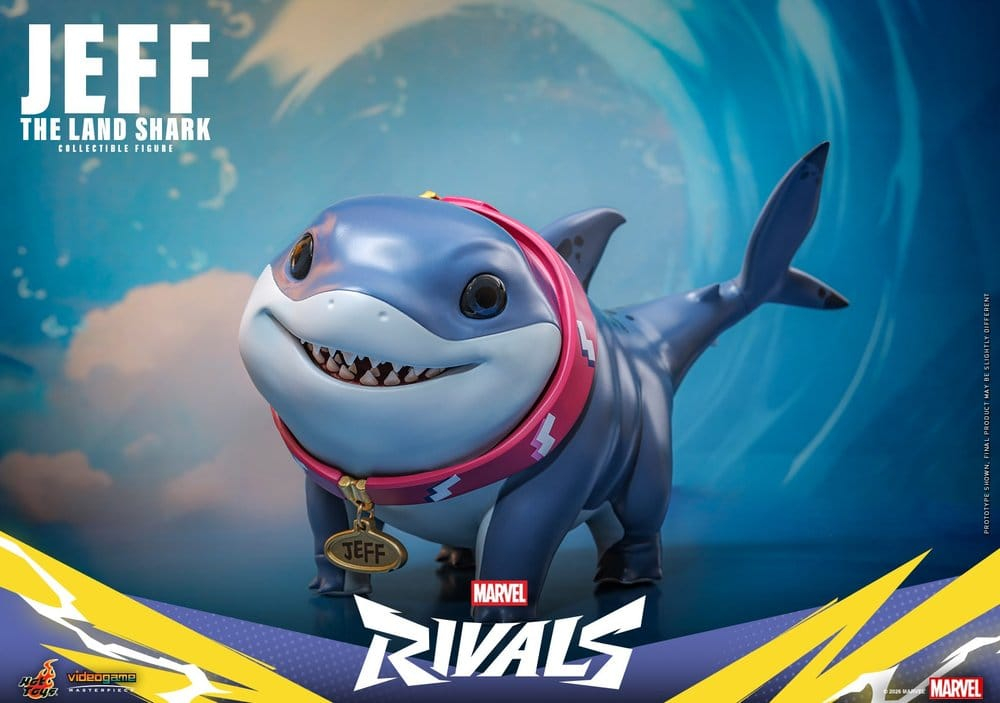 Marvel Rivals Videogame Masterpiece Series Action Figure Jeff the Land Shark 11 cm [6]