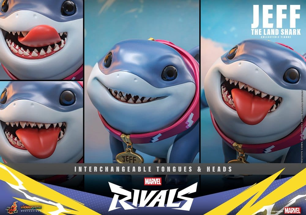 Marvel Rivals Videogame Masterpiece Series Action Figure Jeff the Land Shark 11 cm [8]