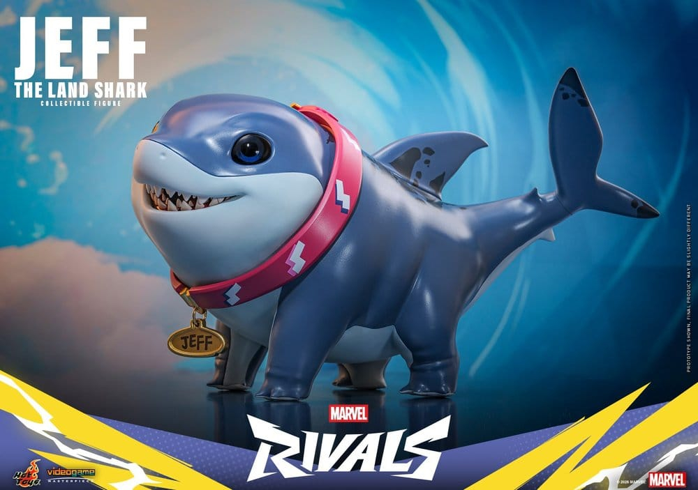 Marvel Rivals Videogame Masterpiece Series Action Figure Jeff the Land Shark 11 cm [4]