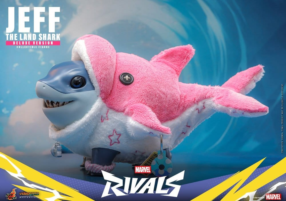 Marvel Rivals Videogame Masterpiece Series Action Figure Jeff the Land Shark (Deluxe Version) 11 cm [4]