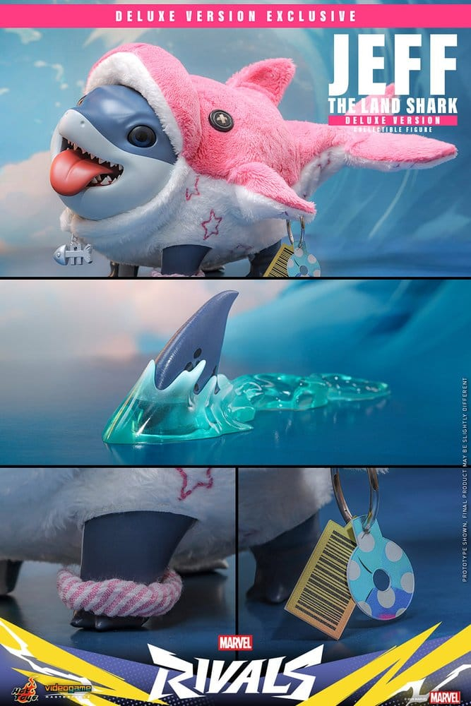 Marvel Rivals Videogame Masterpiece Series Action Figure Jeff the Land Shark (Deluxe Version) 11 cm [7]