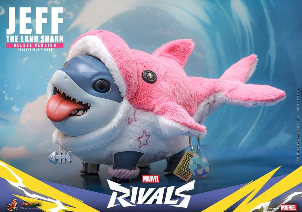 Marvel Rivals Videogame Masterpiece Series Action Figure Jeff the Land Shark (Deluxe Version) 11 cm [2]
