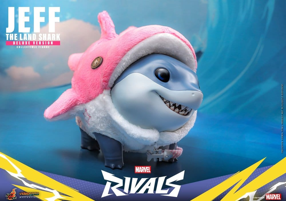 Marvel Rivals Videogame Masterpiece Series Action Figure Jeff the Land Shark (Deluxe Version) 11 cm [3]