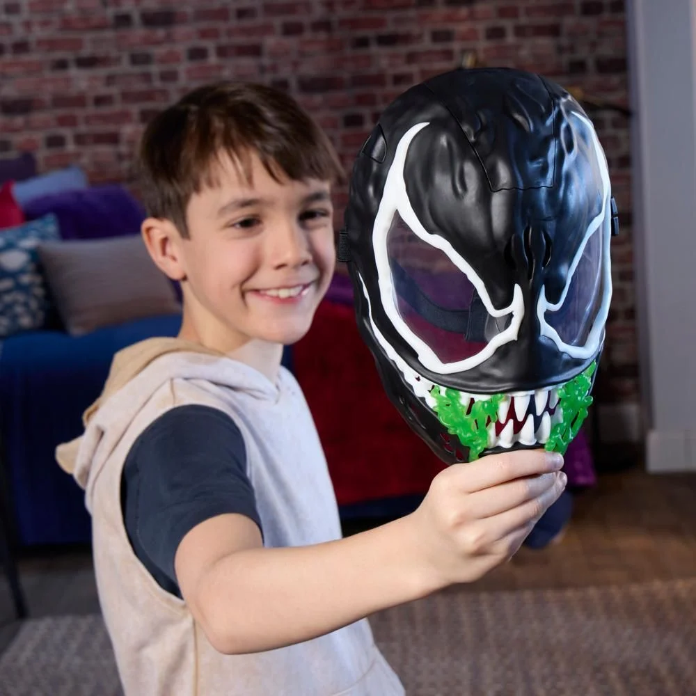 Marvel Spider-Man Venom Glow in the Dark - Masca Interactiva [4]