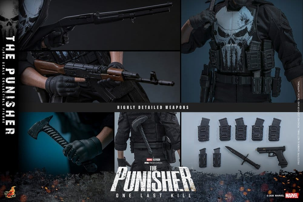 Marvel Television Masterpiece Action Figure 1/6 The Punisher 31 cm [19]