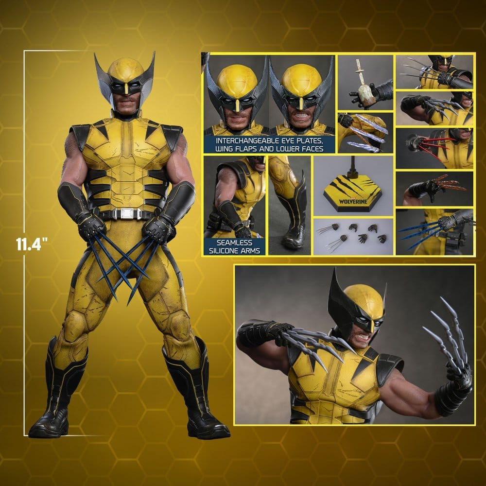 Marvel Video Game Masterpiece Action Figure 1/6 Wolverine 29 cm [18]