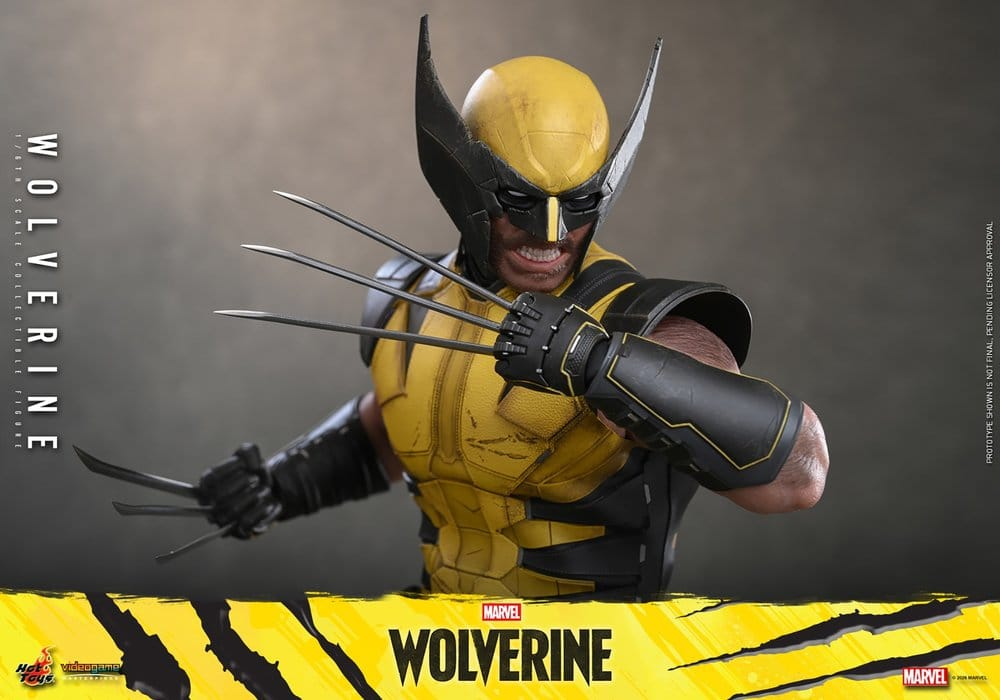 Marvel Video Game Masterpiece Action Figure 1/6 Wolverine 29 cm [13]