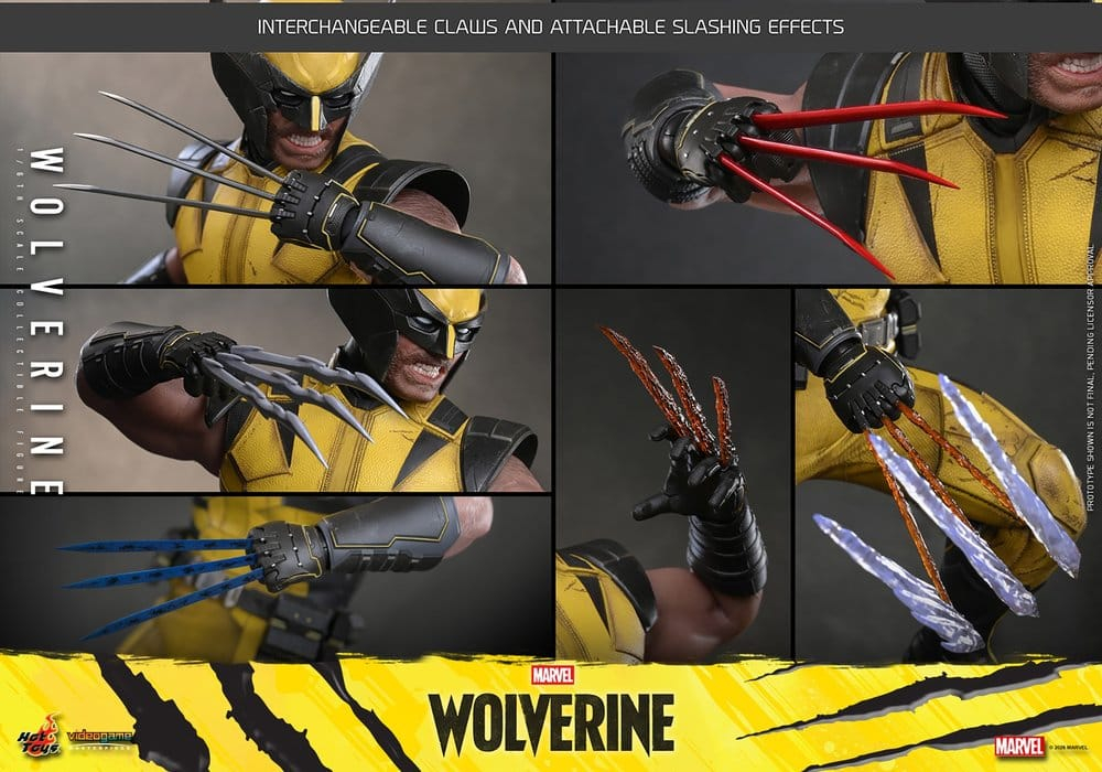 Marvel Video Game Masterpiece Action Figure 1/6 Wolverine 29 cm [16]