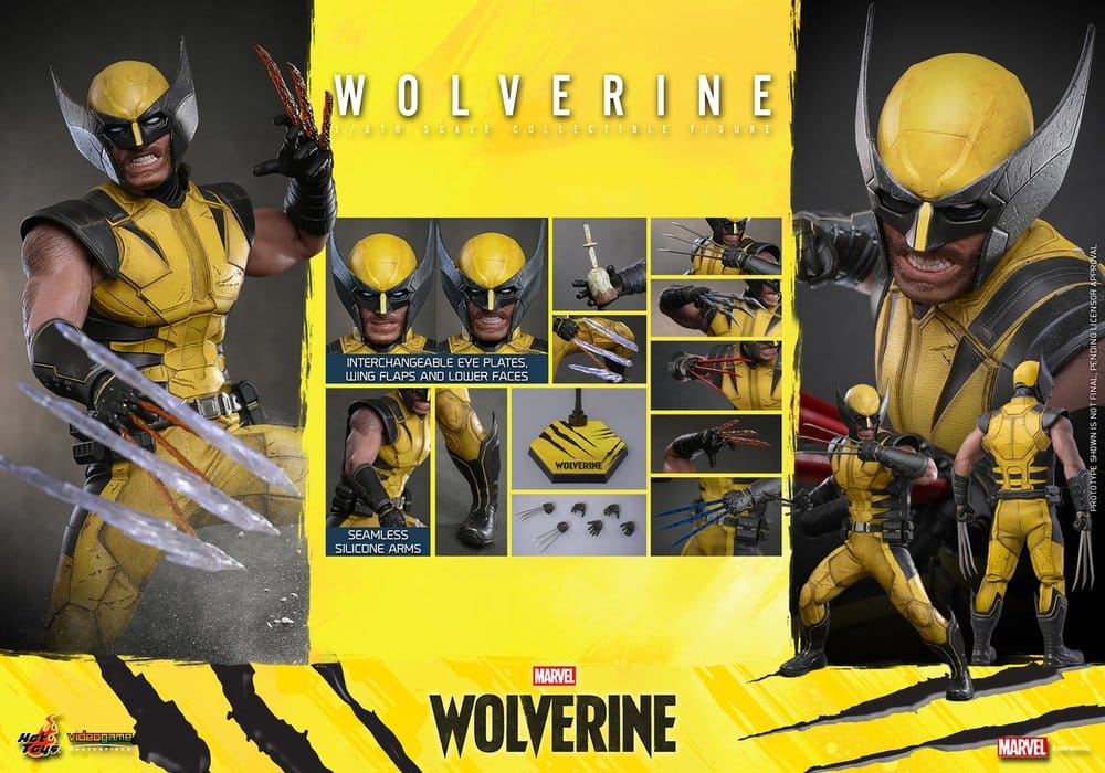 Marvel Video Game Masterpiece Action Figure 1/6 Wolverine 29 cm [17]