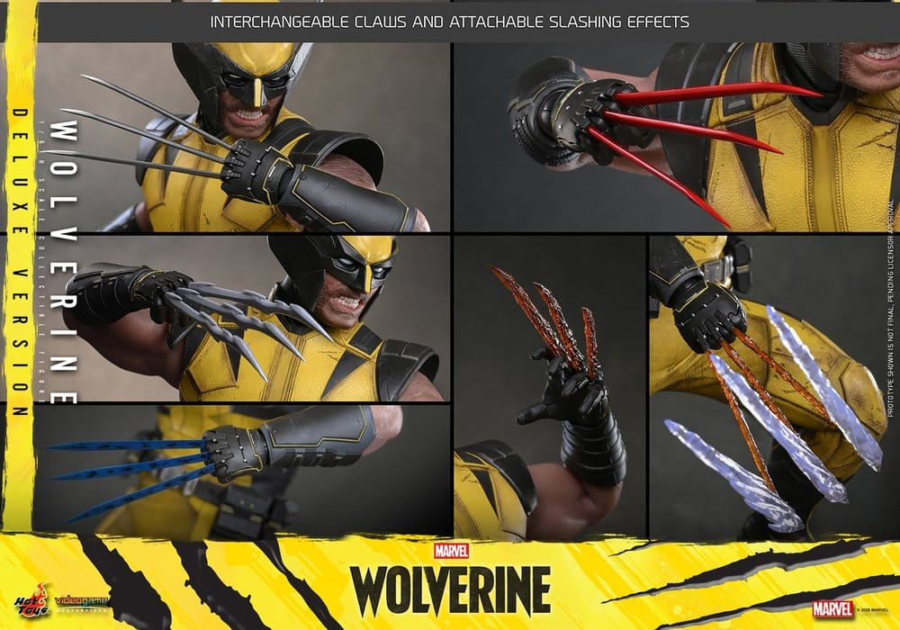 Marvel Video Game Masterpiece Action Figure 1/6 Wolverine (Deluxe Version) 29 cm [18]