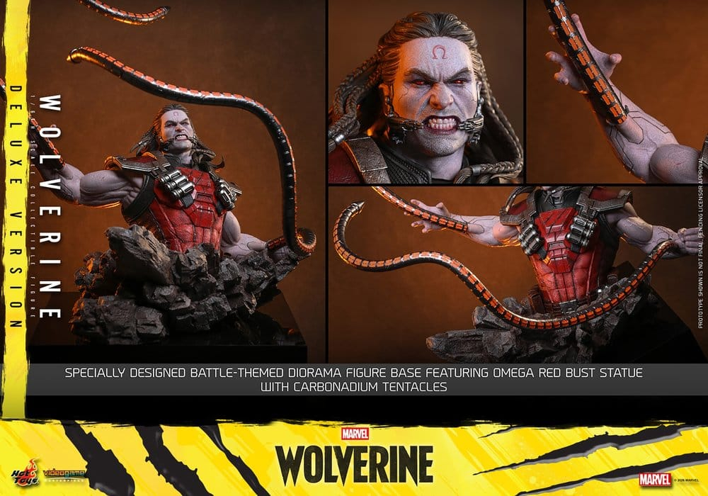 Marvel Video Game Masterpiece Action Figure 1/6 Wolverine (Deluxe Version) 29 cm [19]