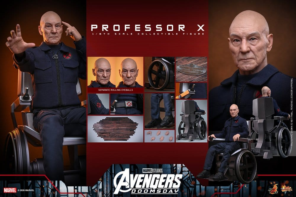 Marvel X-Men Action Figure 1/6 Professor X 25 cm [12]