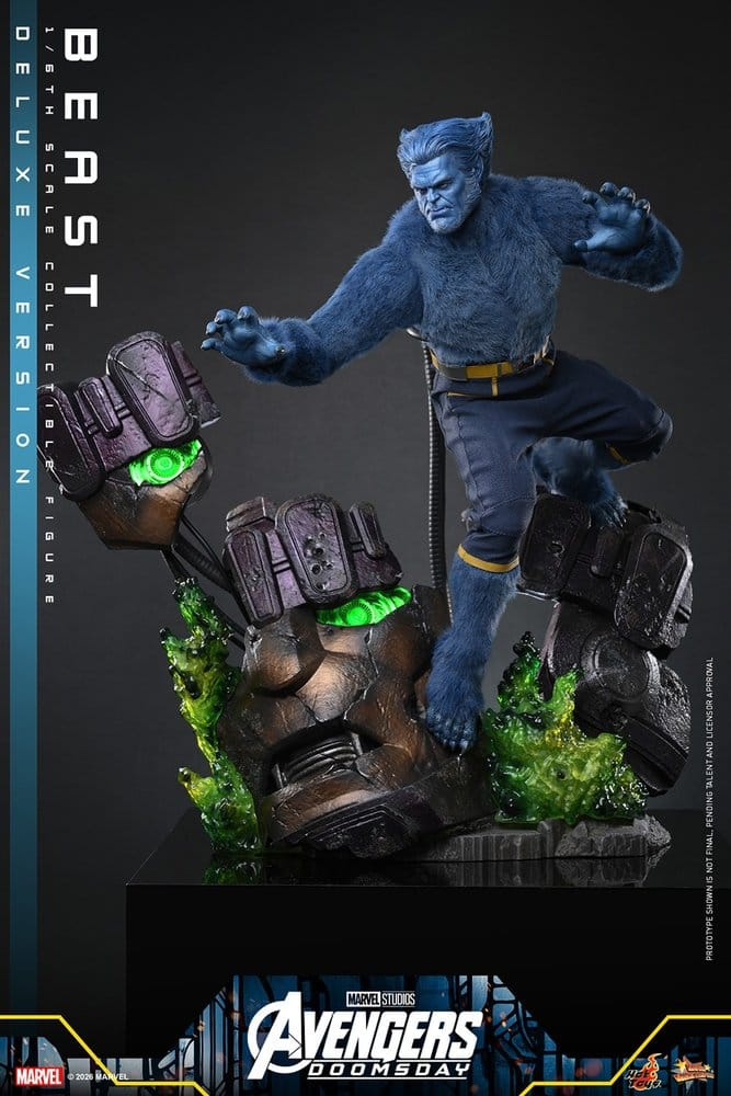 Marvel X-Men Movie Masterpiece Action Figure 1/6 Beast (Deluxe Version) 33 cm [9]