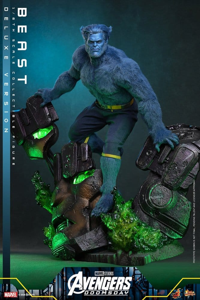 Marvel X-Men Movie Masterpiece Action Figure 1/6 Beast (Deluxe Version) 33 cm [3]
