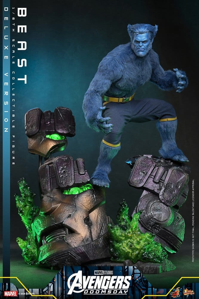 Marvel X-Men Movie Masterpiece Action Figure 1/6 Beast (Deluxe Version) 33 cm [2]