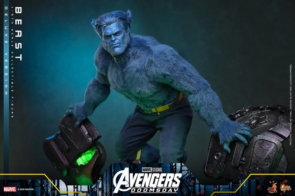 Marvel X-Men Movie Masterpiece Action Figure 1/6 Beast (Deluxe Version) 33 cm [5]