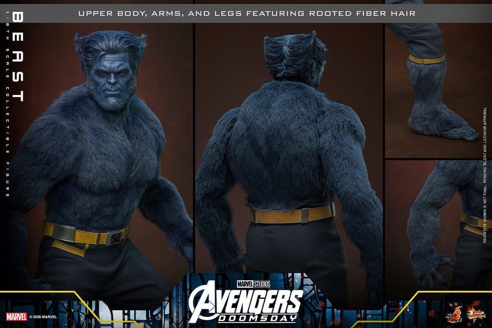 Marvel X-Men Movie Masterpiece Action Figure 1/6 Beast (Deluxe Version) 33 cm [21]
