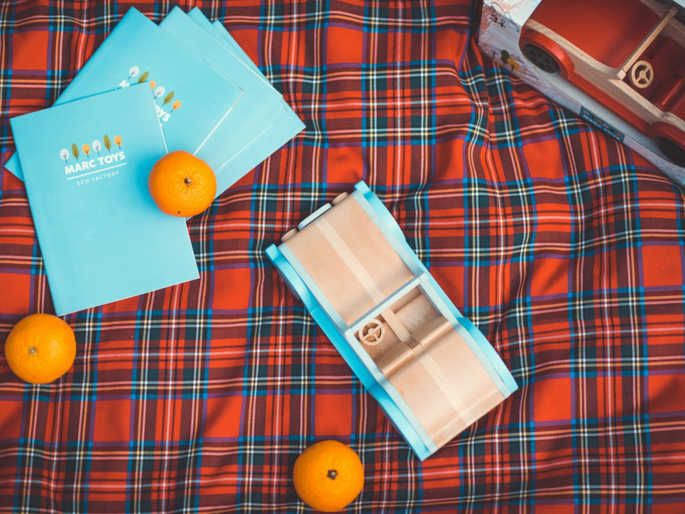 Masina decapotabila handmade, Marc toys [3]