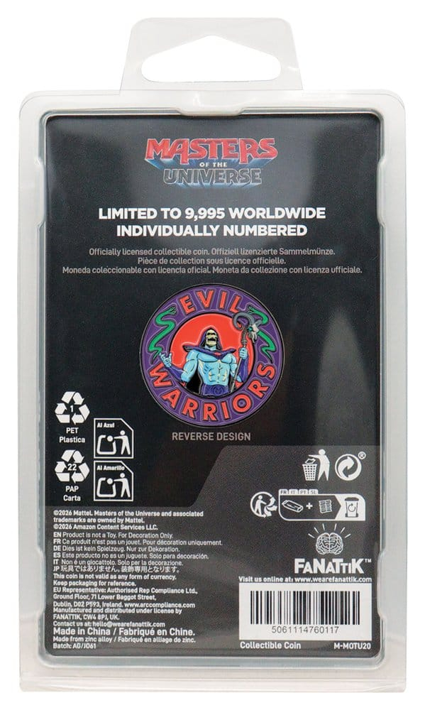 Masters of the Universe 2026 Collectable Coin He-Man & Skeletor Limited Edition [3]