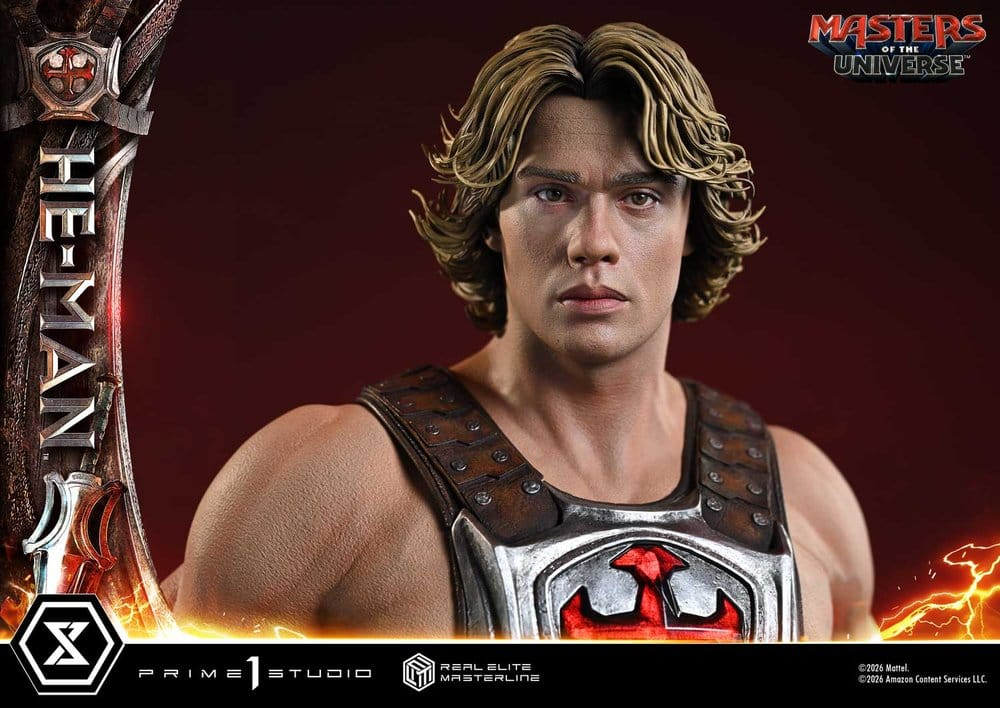 Masters of the Universe (2026 Film) Real Elite Masterline Series Statue 1/3 He-Man Deluxe Version 117 cm [20]