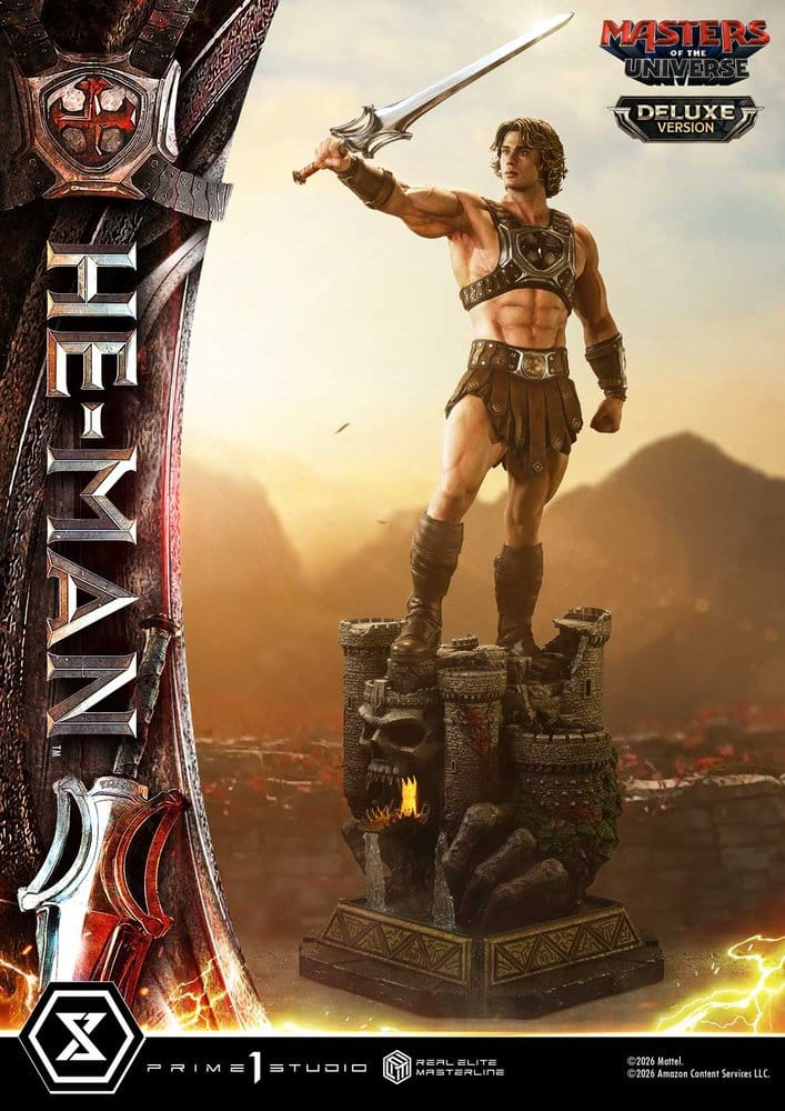 Masters of the Universe (2026 Film) Real Elite Masterline Series Statue 1/3 He-Man Deluxe Version 117 cm [2]