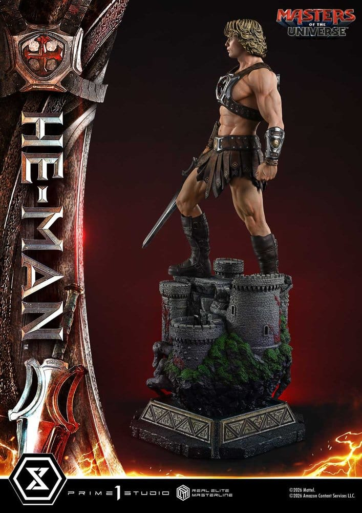 Masters of the Universe (2026 Film) Real Elite Masterline Series Statue 1/3 He-Man Deluxe Version 117 cm [18]