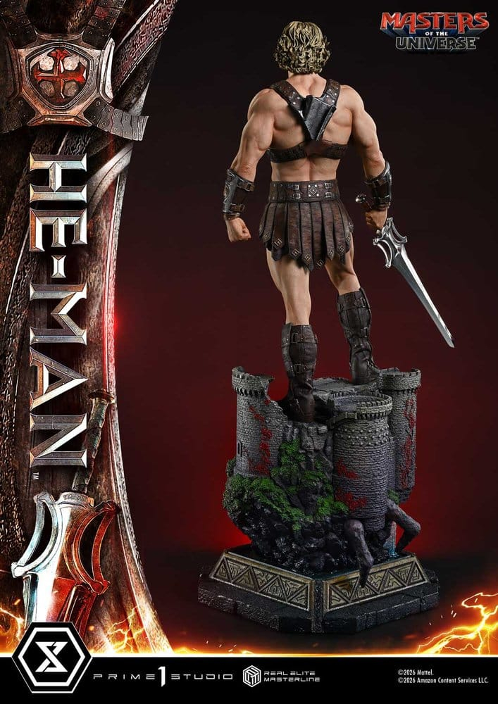 Masters of the Universe (2026 Film) Real Elite Masterline Series Statue 1/3 He-Man Deluxe Version 117 cm [17]