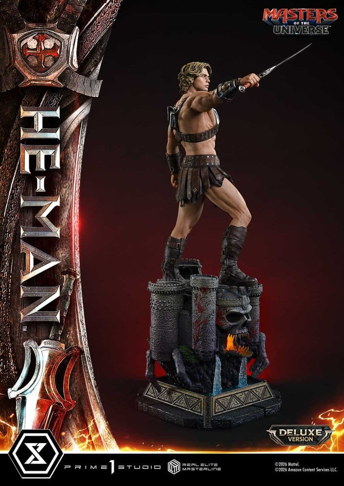 Masters of the Universe (2026 Film) Real Elite Masterline Series Statue 1/3 He-Man Deluxe Version 117 cm [23]