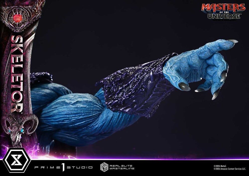 Masters of the Universe (2026 Film) Real Elite Masterline Series Statue 1/3 Skeletor 95 cm [18]