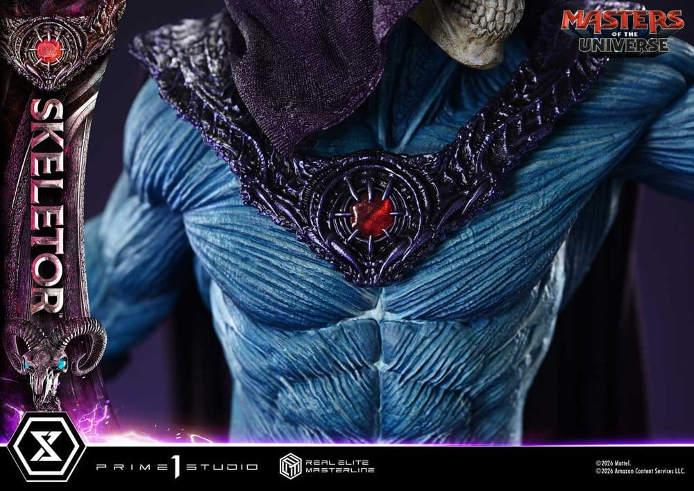 Masters of the Universe (2026 Film) Real Elite Masterline Series Statue 1/3 Skeletor Bonus Version 96 cm [19]