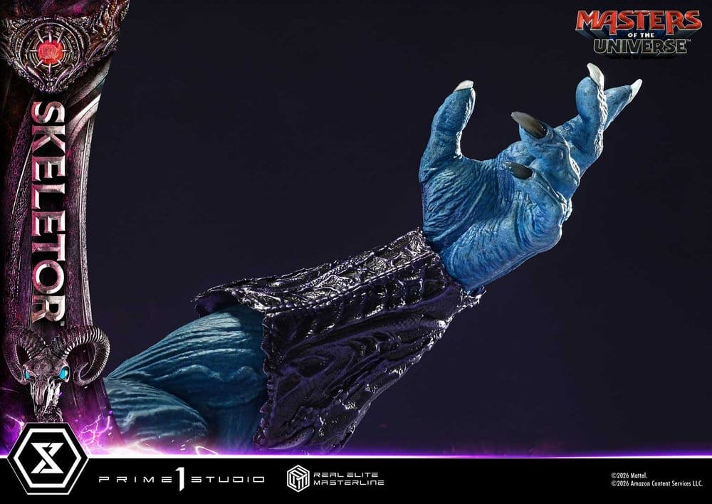 Masters of the Universe (2026 Film) Real Elite Masterline Series Statue 1/3 Skeletor Bonus Version 96 cm [24]