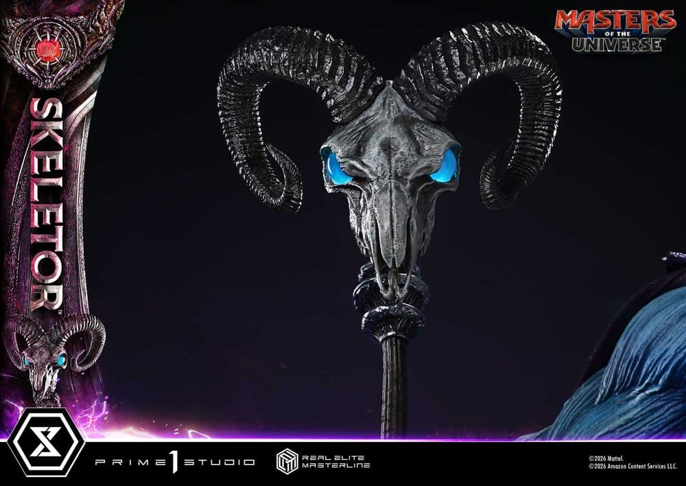 Masters of the Universe (2026 Film) Real Elite Masterline Series Statue 1/3 Skeletor Bonus Version 96 cm [22]