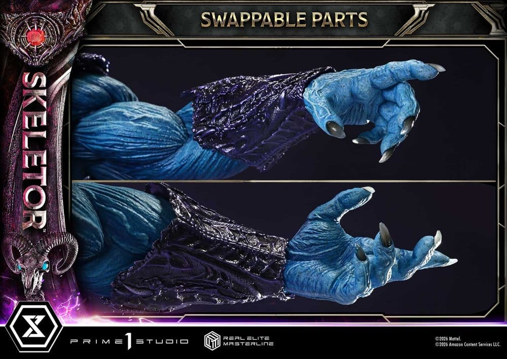 Masters of the Universe (2026 Film) Real Elite Masterline Series Statue 1/3 Skeletor Bonus Version 96 cm [10]